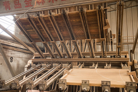 木料加工木材加工的机器背景