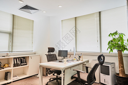 台式空调商务中心 联合办公 孵化器 创意园区办公室背景