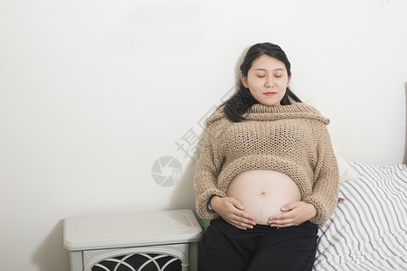 孕妇照背景图片