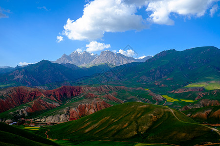 青海祁连山青海祁连山高清图片