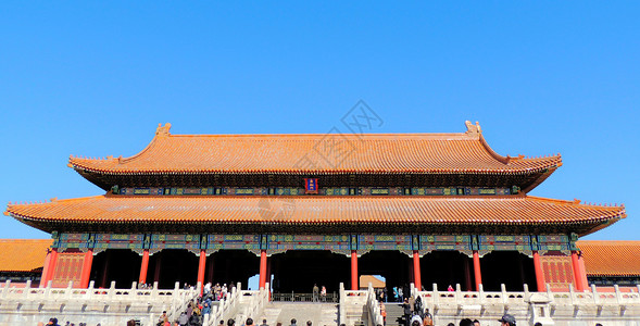 北京故宫背景图片