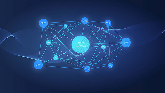 科技结构图数据背景设计图片