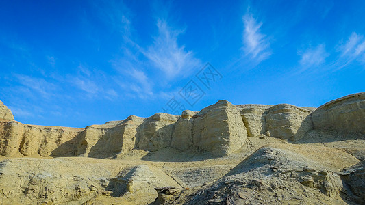 地质构造新疆魔鬼城景区背景