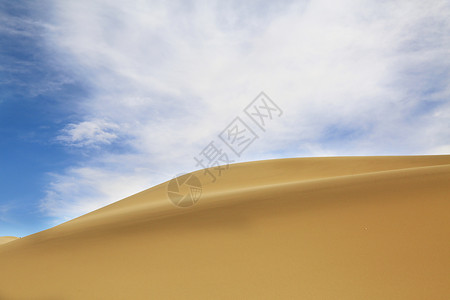 大漠孤烟甘肃敦煌鸣沙山沙丘风景照背景