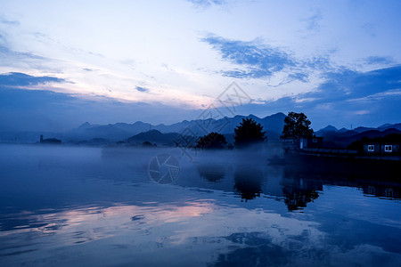 窗外的千岛湖山水图片