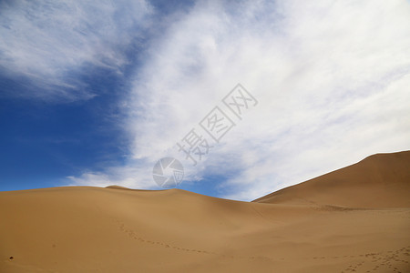 西北敦煌沙漠背景图片