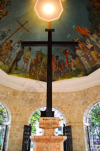 菲律宾宿雾麦哲伦十字架图片