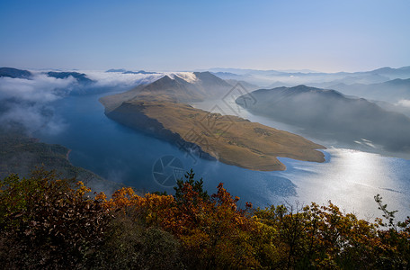 山水风光背景图高清图片