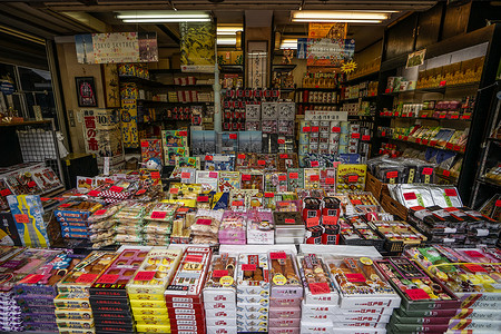 日本零食日本杂货铺背景