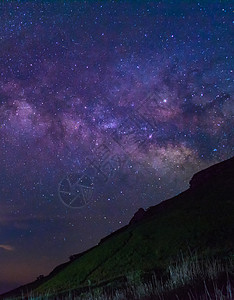 梦幻宇宙星系户外星空背景