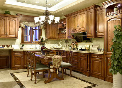 厨房欧式风格厨房高清图片