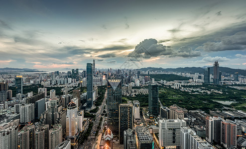 深圳城市夜景图片