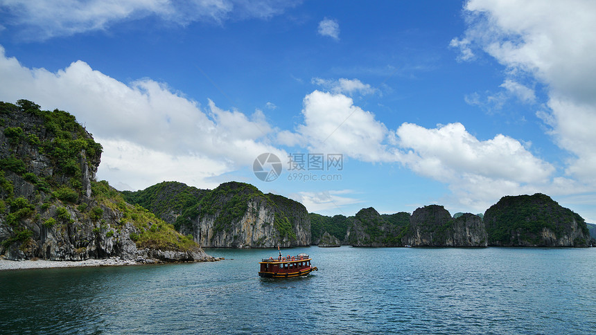 越南下龙湾世界自然遗产风景名胜图片