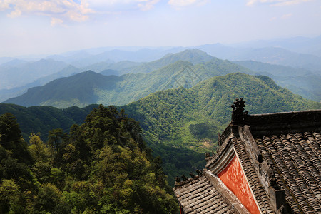 武当山风景区建筑高清图片