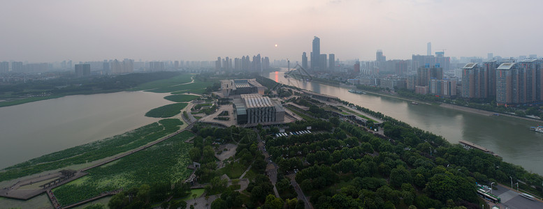 武汉两江四岸背景图片