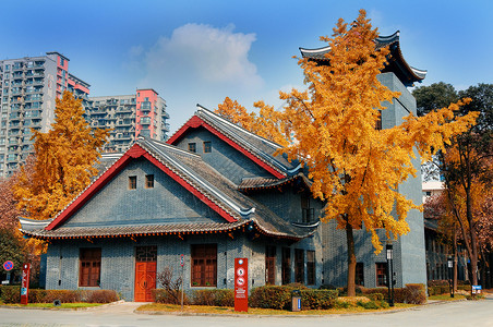 成都四川大学华西医院高清图片