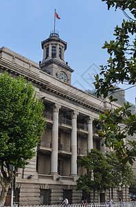 汉口海关武汉汉口江汉关海关大楼旧址背景