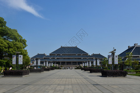 馆藏武汉湖北省博物馆背景