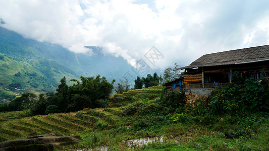 越南民族越南少数民族乡村背景