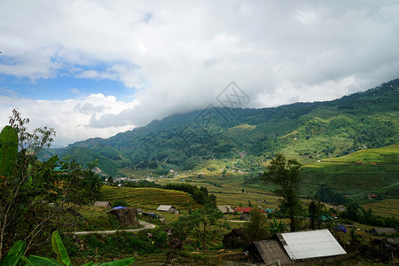 越南民族越南少数民族乡村背景