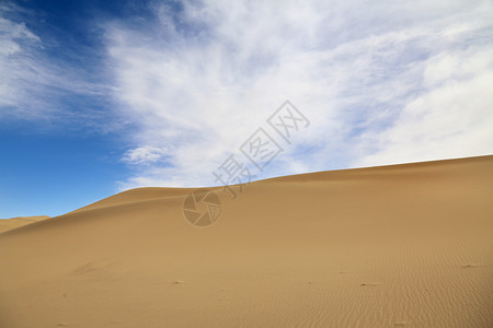 敦煌鸣沙山沙漠沙丘背景图片