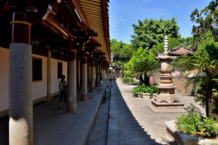 泉州开元寺背景图片