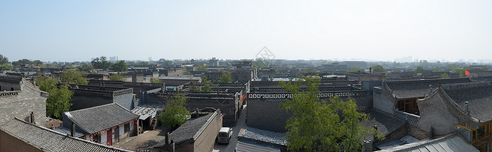 国内景区介绍平遥古城的风光背景