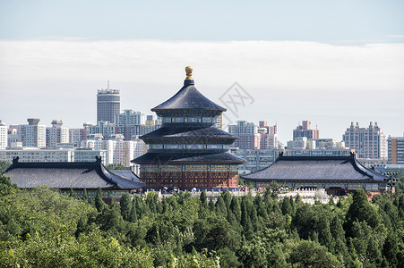 北京天坛背景图片