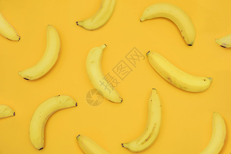 香蕉黄色有机食物高清图片