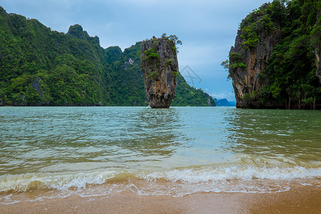 泰国普吉岛007岛高清图片