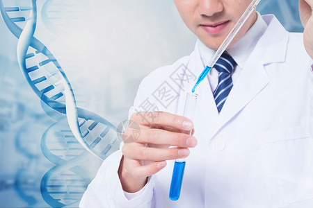 遗传研究医疗智能科技设计图片