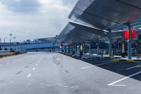 机场设施建筑背景图片