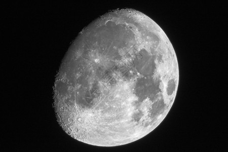 环形山月球背景背景