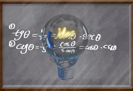 物理公式创意思考教育背景图设计图片