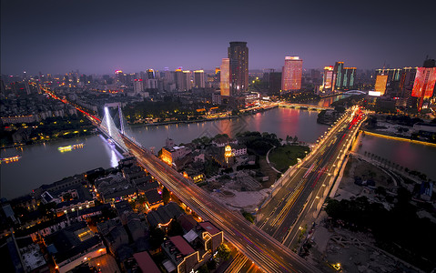 城市夜景背景图片