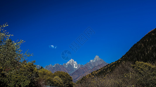 甘孜自治州川西美景图片背景