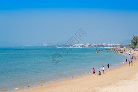 海南三亚天涯海角海滨风景背景图片