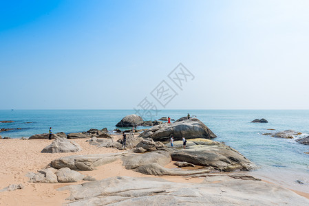 海南三亚天涯海角海滨风景图片