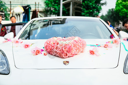 新娘婚车婚车背景