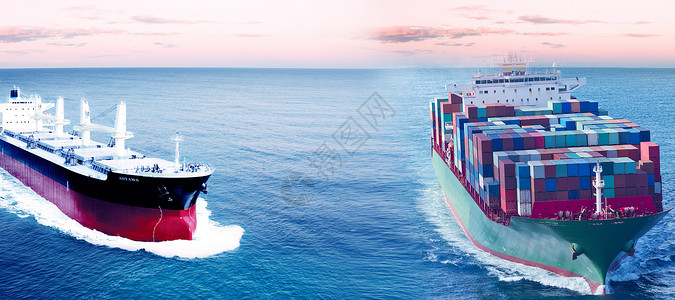 高大的船舶海上运输图片设计图片