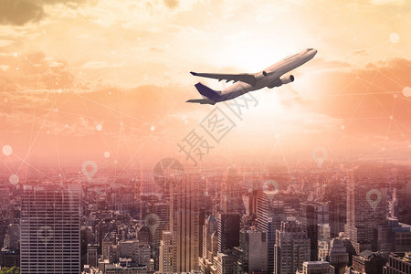 航空国际国际物流设计图片