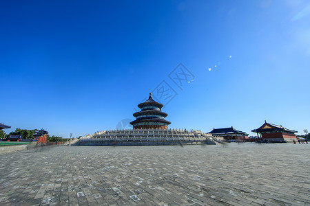 祈年殿地标北京地标建筑天坛背景