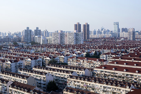 密集型住宅小区高清图片