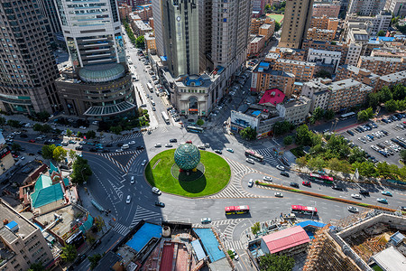 大连友好广场道路交通图片