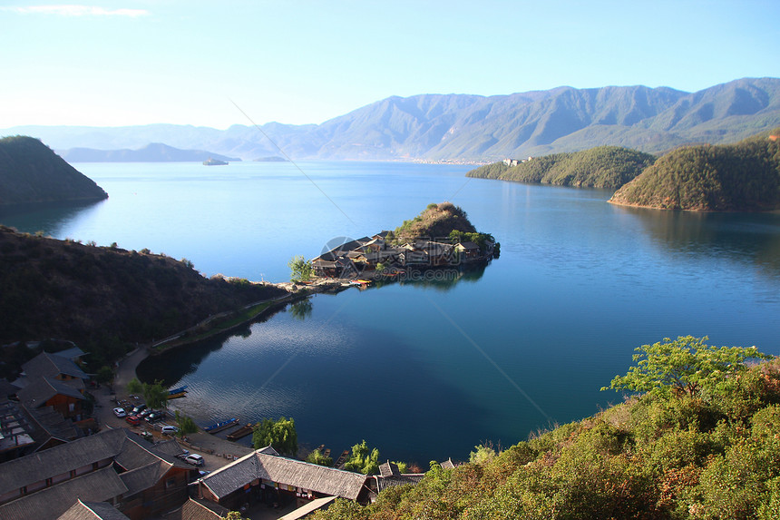 泸沽湖图片