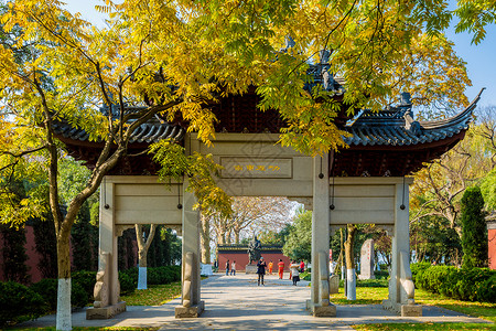 杭州钱王祠牌坊群背景