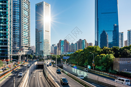 城市出行道路背景图片