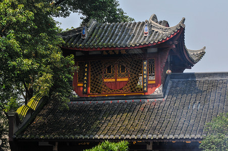 罗汉四川新都佛教圣地宝光寺背景