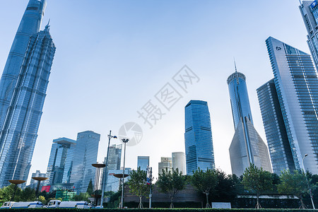 上海浦东城市高楼图片