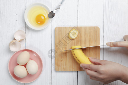 美食制作鸡蛋加工高清图片